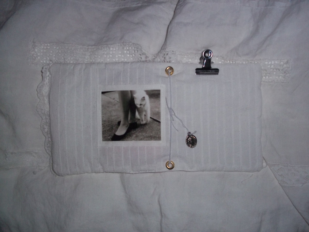 Porte Carnet A6 - White Cat