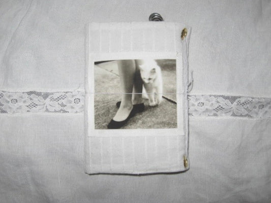 Porte Carnet A6 - White Cat