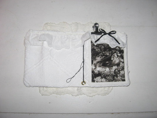 Porte Carnet A6 - Sleepy Black Fawn