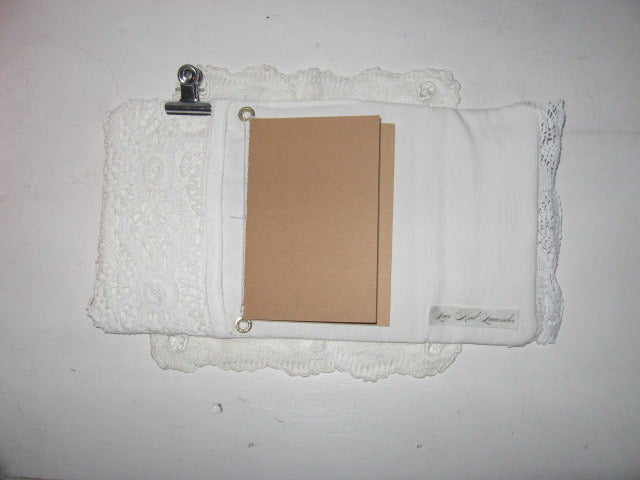 Porte Carnet A6 - Black & White Cat