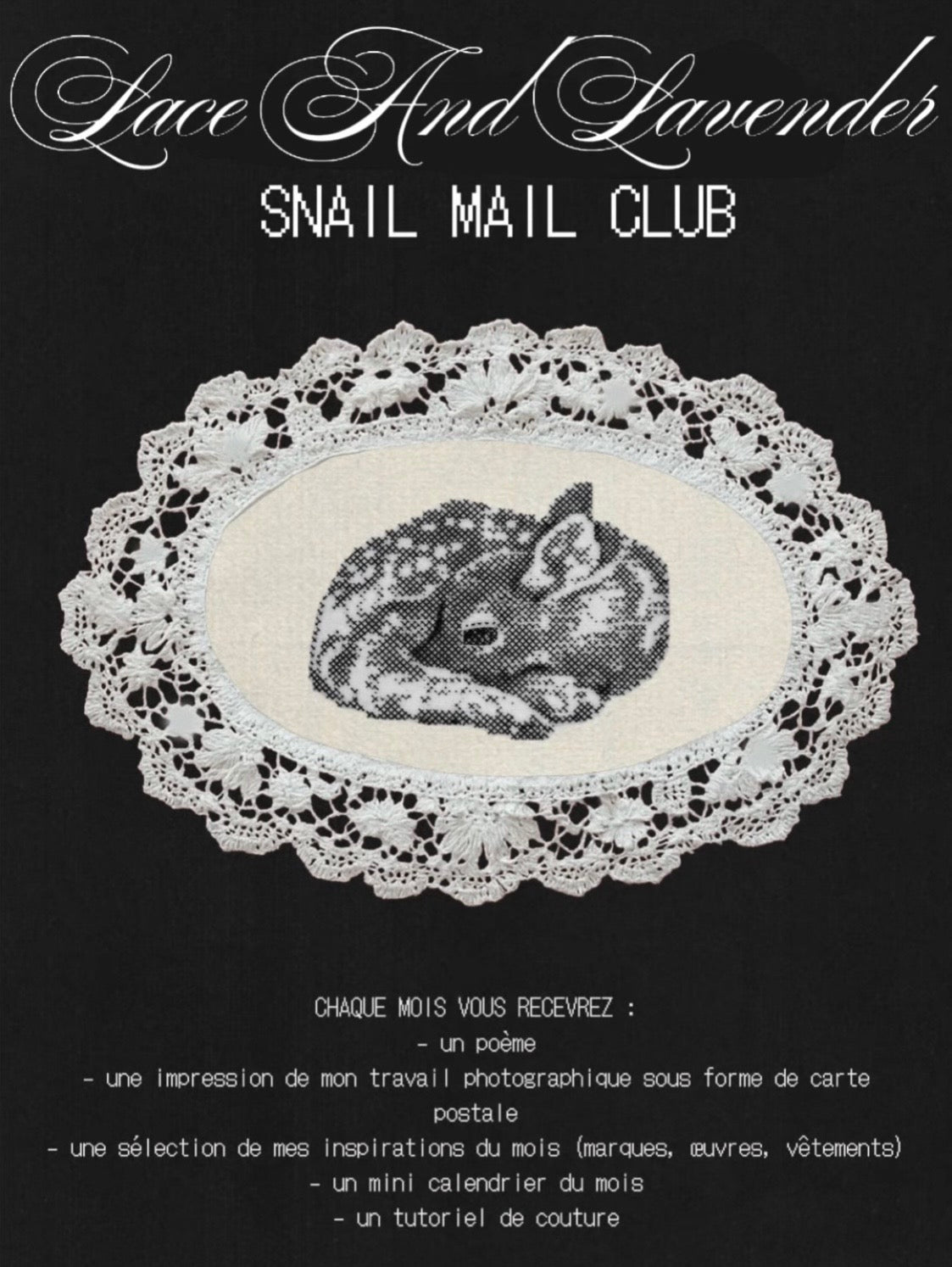Snail Mail Club - abonnement mensuel